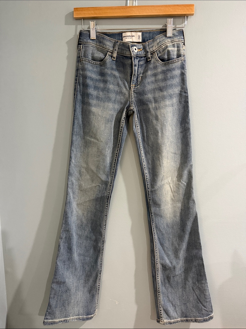 Light Blue Girl's Bootcut Jeans